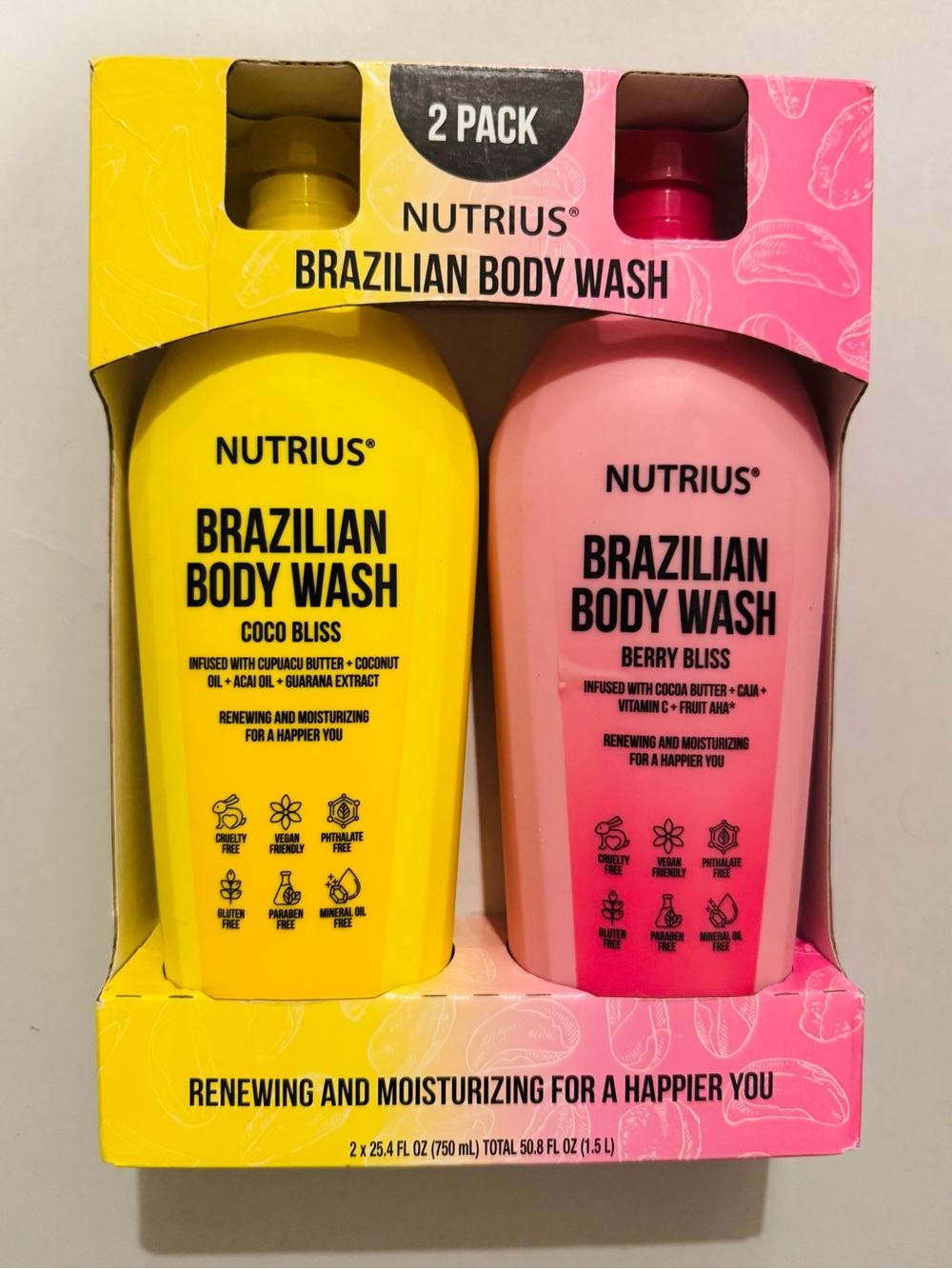Nutrius Brazilian Body Wash